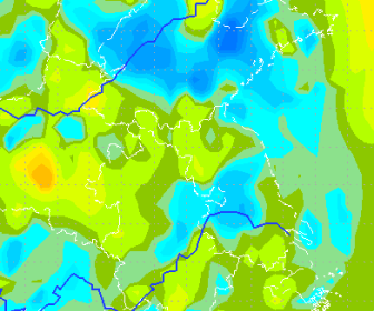 可降水量3小时变化