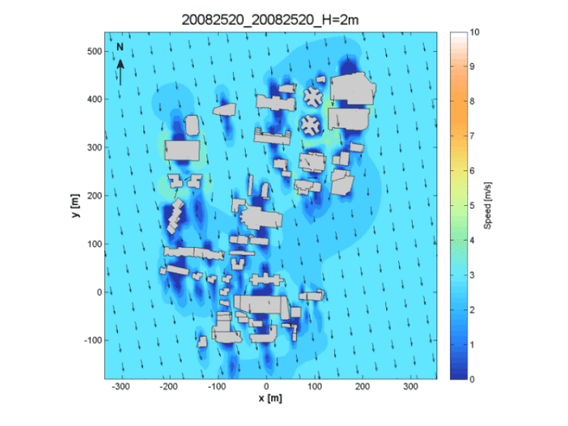 街区网格化风速预报技术
