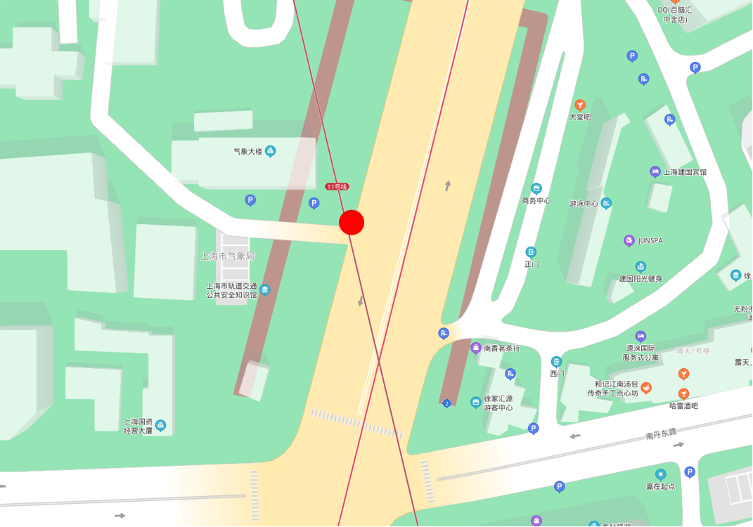 上海市徐汇区蒲西路166号