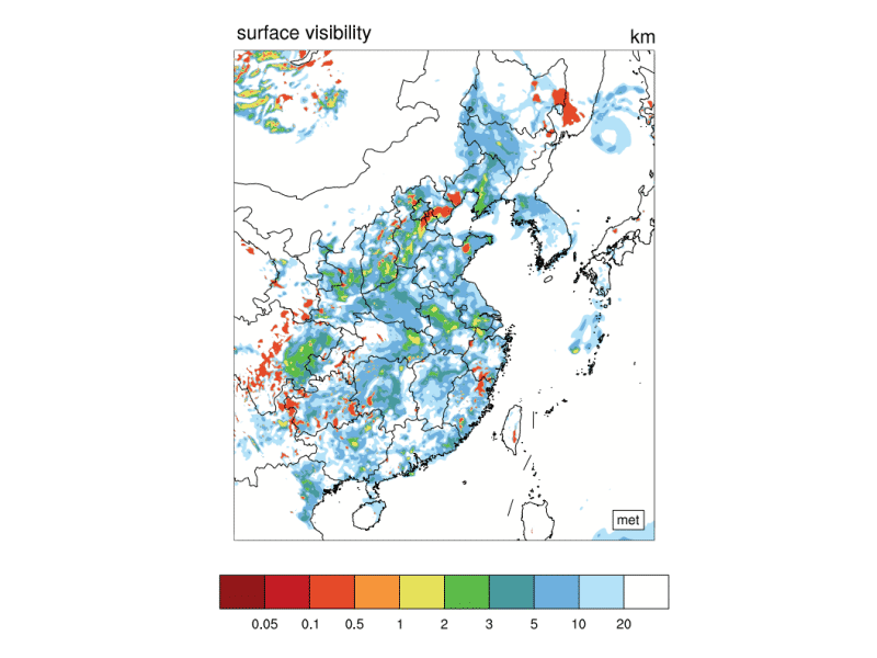 能见度预报技术