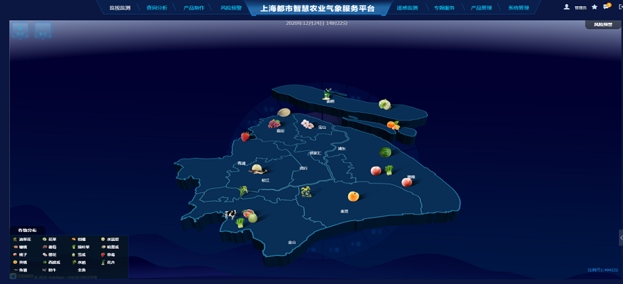都市智慧农业气象服务平台及应用